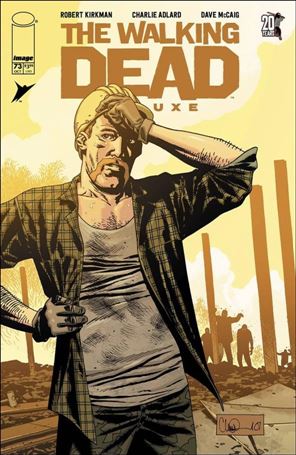 Walking Dead Deluxe issue 73-B Charlie Adlard Cover