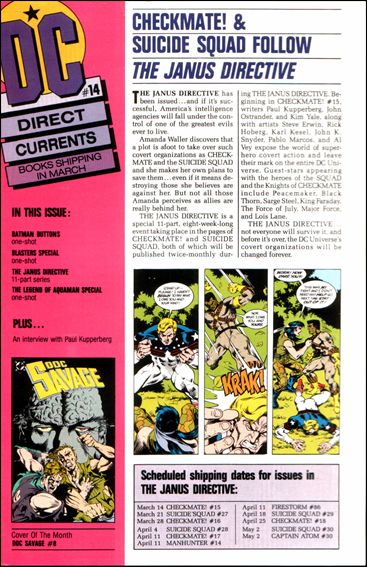 Direct Currents (1988) issue 14
