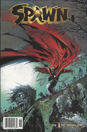 Spawn issue 118-B Newsstand Edition