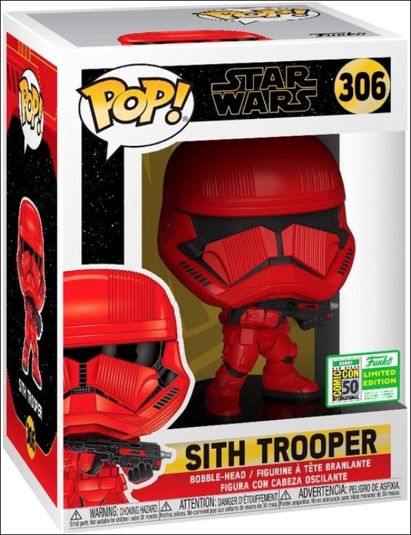 POP! Star Wars figure 306 Sith Trooper SDCC 2019