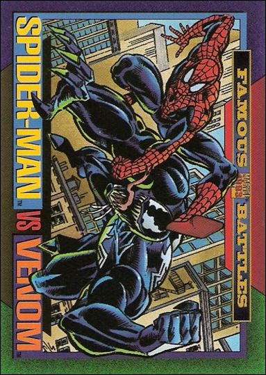 Marvel Universe: Series 4 (Base Set) card 152 Spider-Man vs Venom