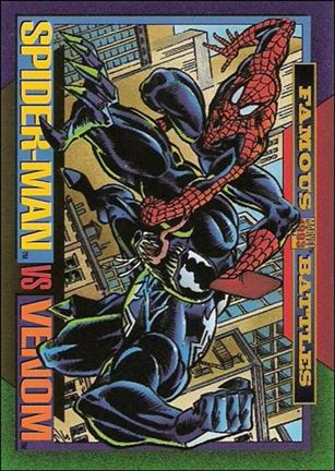Marvel Universe: Series 4 (Base Set) card 152 Spider-Man vs Venom