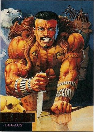 Fleer Ultra Spider-Man (Base Set) card 64 Kraven (Legacy)