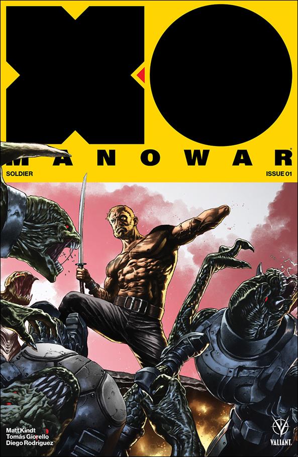 X-O Manowar (2017) issue 1-D Mico Suayan Interlocking 1:20 Cover