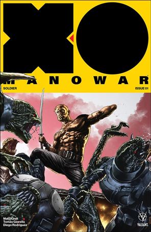 X-O Manowar (2017) issue 1-D Mico Suayan Interlocking 1:20 Cover