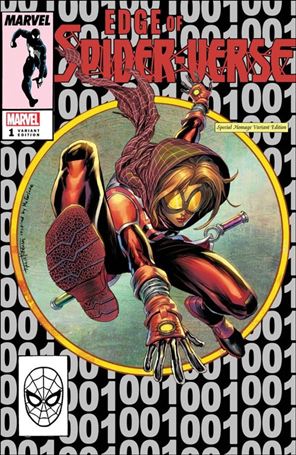 Edge of Spider-Verse (2022) issue 1-L Tyler Kirkham Silver C2E2 Retail Cover