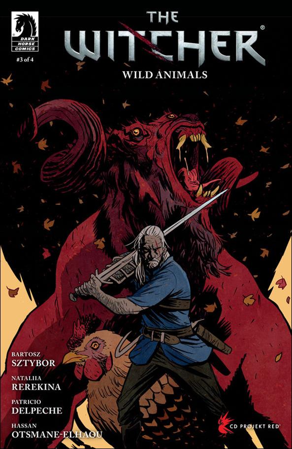 Witcher: Wild Animals issue 3-D Matt Smith Cover