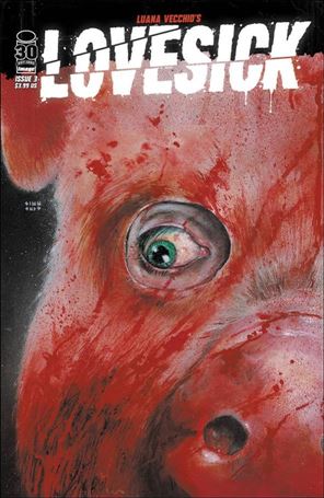 Lovesick issue 3-D Martin Simmonds Cover