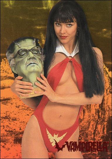 Visions of Vampirella card 41 Puzzle Middle Center
