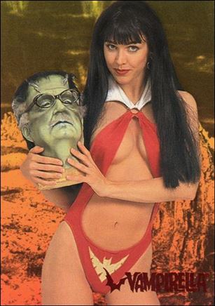 Visions of Vampirella card 41 Puzzle Middle Center
