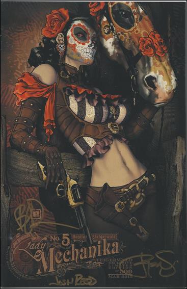 Lady Mechanika issue 5-G Steigerwald Cover (Signed by Reed,Benitez & Steig)