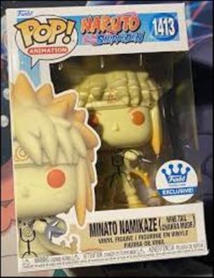 POP! Animation figure 1413 Minato Namikaze (Nine Tail Chakra Mode)