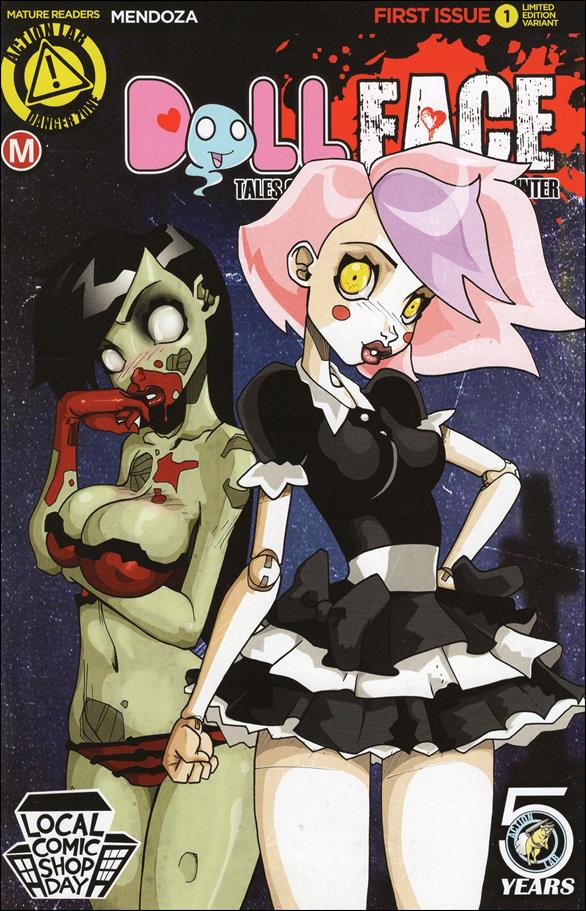 Dollface issue 1-H Dan Mendoza Local Comic Shop Day Cover