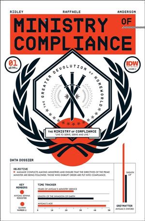 Ministry of Compliance issue 1-C Tim Leong Cover