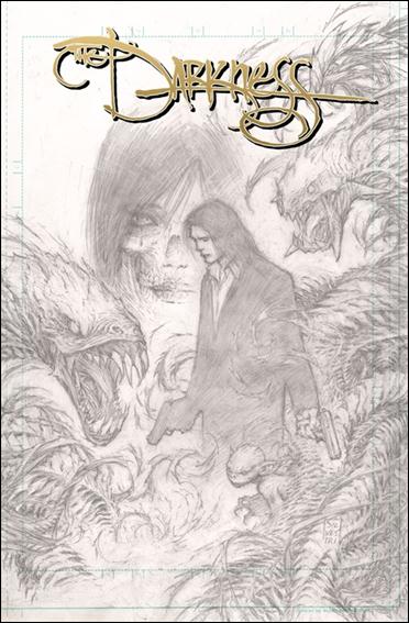 Darkness (1996) issue 100-G  Marc Silvestri Image Expo Sketch Cover