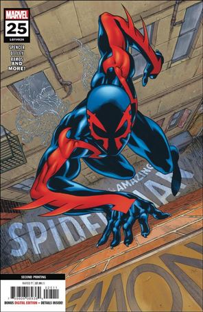 Amazing Spider-Man (2018) issue 25-L Ed McGuinness Cover (2nd Printing)