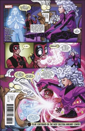 Deadpool (2016) issue 35-B Scott Koblish Secret Comic Cover