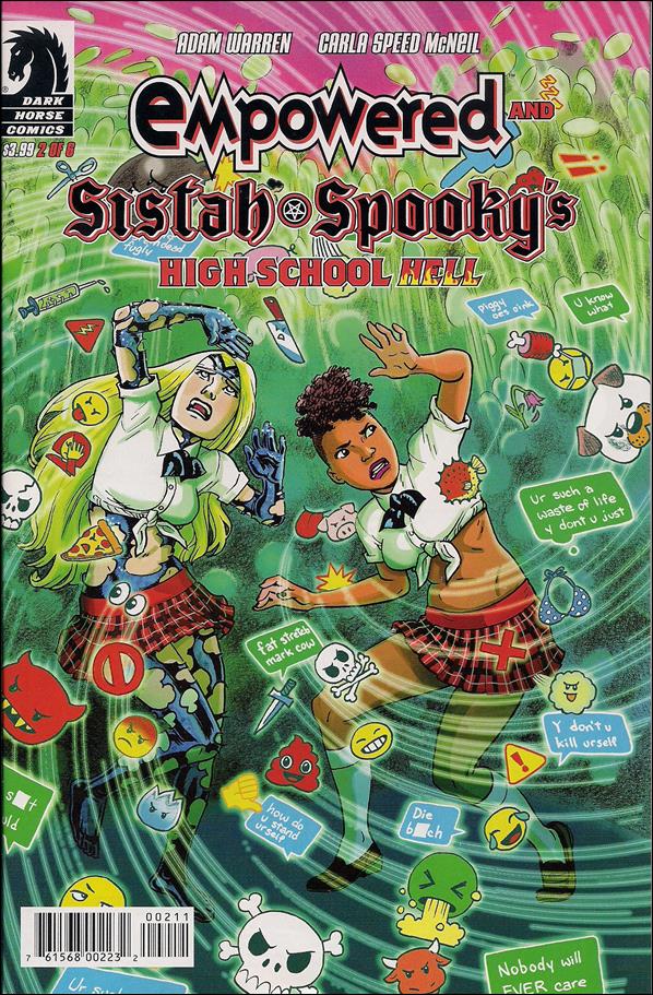 Empowered and Sistah Spooky's High School Hell issue 2 Carla Speed McNeil Cover