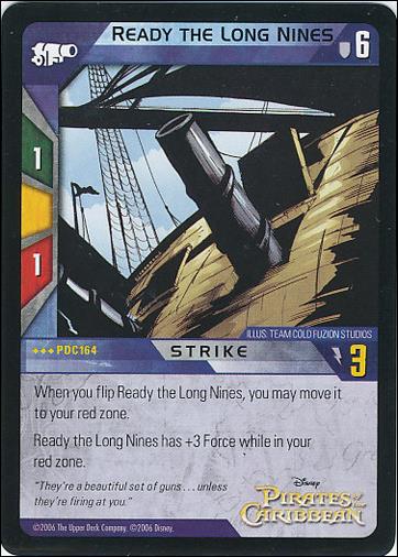 Pirates of the Caribbean - Dead Man's Chest (Base Set) card PDC164 Ready the Long Nines