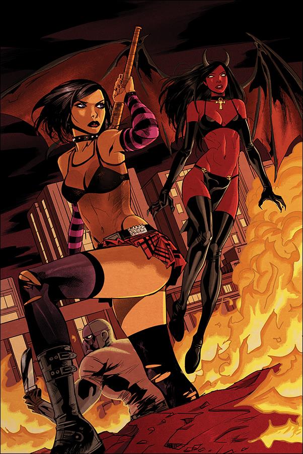 Hack/Slash vs Chaos issue 2-E Celor 1:20 Virgin Cover