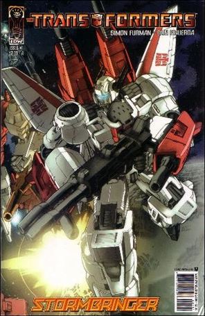 Transformers: Stormbringer issue 1 Don Figueroa Standard Wraparound Cover