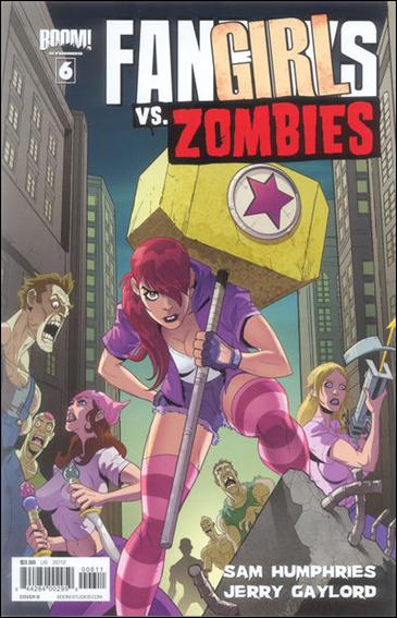 Fanboys vs Zombies issue 6-B Eddie Nunez Cover