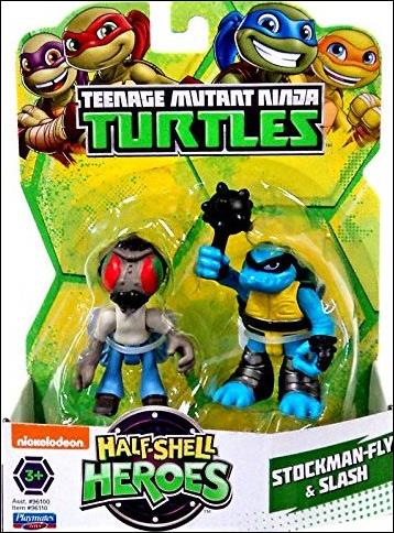 Teenage Mutant Ninja Turtles: Half-Shell Heroes figure 10 Stockman-Fly & Slash