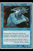 Magic the Gathering: 5th Edition (Base Set) card 97 Labyrinth Minotaur
