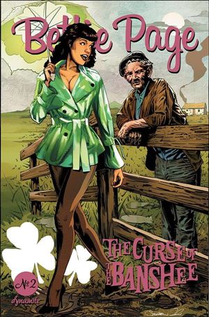 Bettie Page: The Curse of the Banshee issue 2-C Stephen Mooney Cover