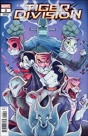 Tiger Division issue 2-D Chrissie Zullo Cover