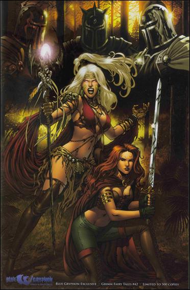 Grimm Fairy Tales (2005) issue 42-B Blue Gryphon Cover 1/500