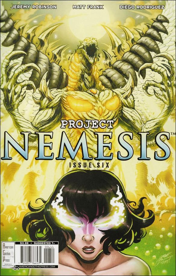 Project Nemesis issue 6 Matt Frank Cover