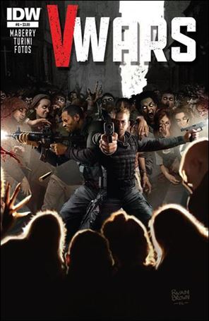 V-Wars issue 8 Ryan Brown Cover