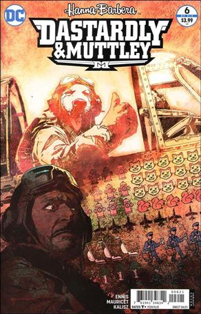 Dastardly & Muttley issue 6-B Bill Sienkiewicz Cover