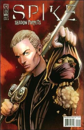 Spike: Shadow Puppets issue 2 Franco Urru Cover
