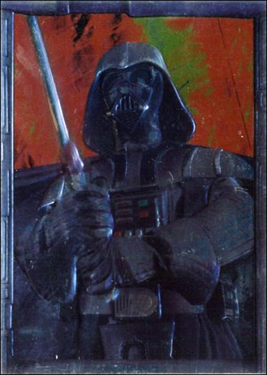 Star Wars: Revenge of the Sith (Darth Vader Embossed Foil Subset) card 4