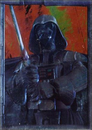Star Wars: Revenge of the Sith (Darth Vader Embossed Foil Subset) card 4