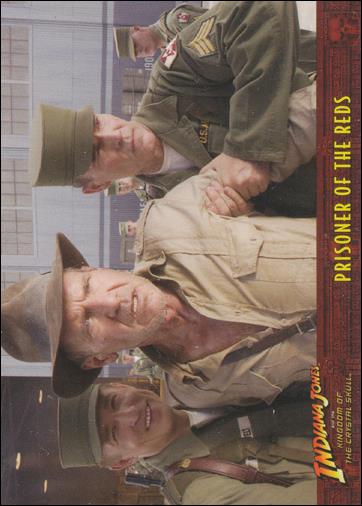 Indiana Jones and the Kingdom of the Crystal Skull (Base Set) card 15 Prisoner of the Reds