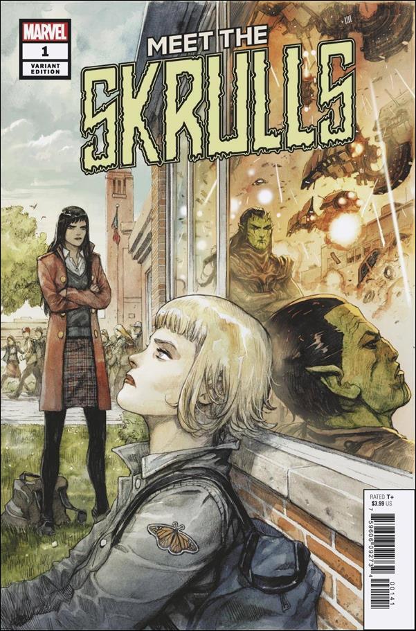 Meet the Skrulls issue 1-E Niko Henrichon 1:50 Cover