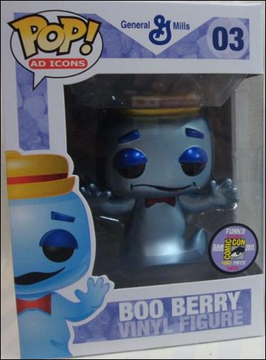 POP! Ad Icons figure 3-B Boo Berry (Metallic) SDCC 2011 1/480