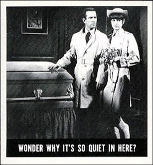 Get Smart (Base Set) card 57 Wonder Why It's So Quite in Here?