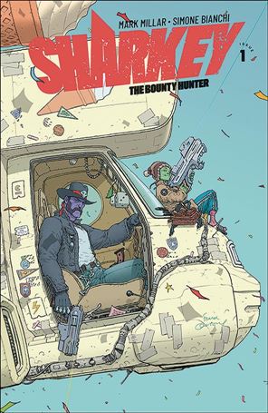 Sharkey the Bounty Hunter issue 1-C Frank Quitely Cover