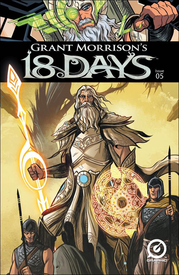 18 Days issue 5 Jeevan J. Kang Cover