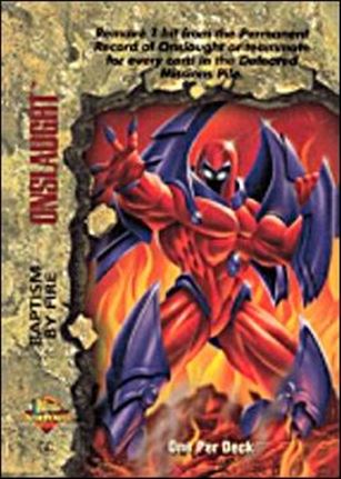 Marvel Overpower (Onslaught Expansion Set) card nn11 Onslaught: Baptism by Fire 