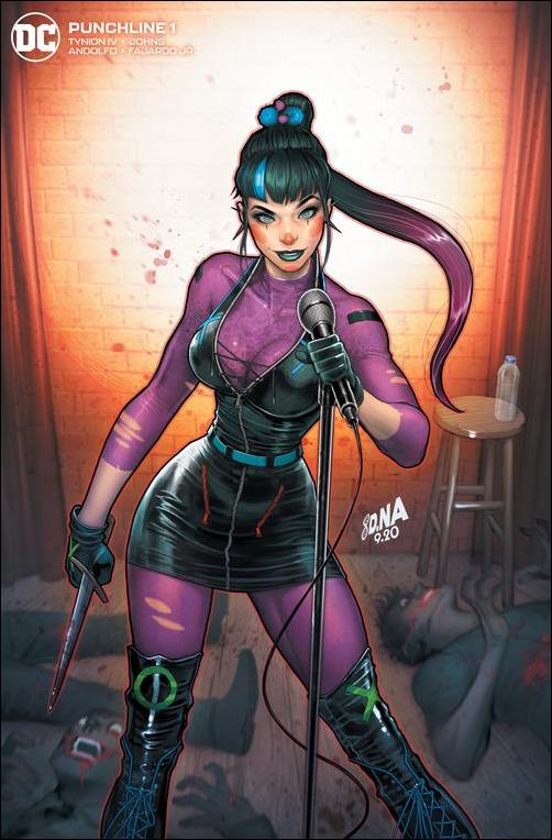 Punchline (2021) issue 1-L David Nakayama Unknown Comics Minimal Cover