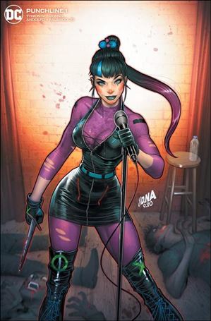 Punchline (2021) issue 1-L David Nakayama Unknown Comics Minimal Cover