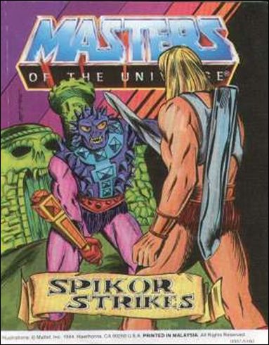 Masters of the Universe (1983) issue 4.04 Mini Comic - "Printed in Malaysia" Cover 