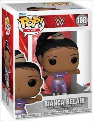 POP! WWE figure 108 Bianca Belair (Purple Costume)