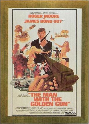 James Bond Connoisseur's Collection Volume Two: The '70s (Metalworks Posters Subset) card P09  The Man with the Golden Gun