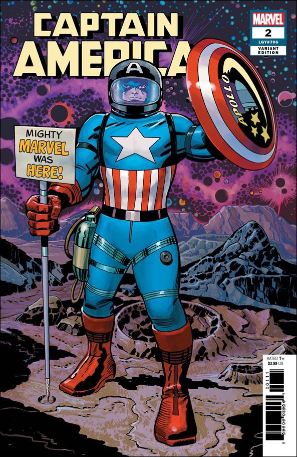 Captain America (2018) issue 2-B Jack Kirby Color Remastered Cover